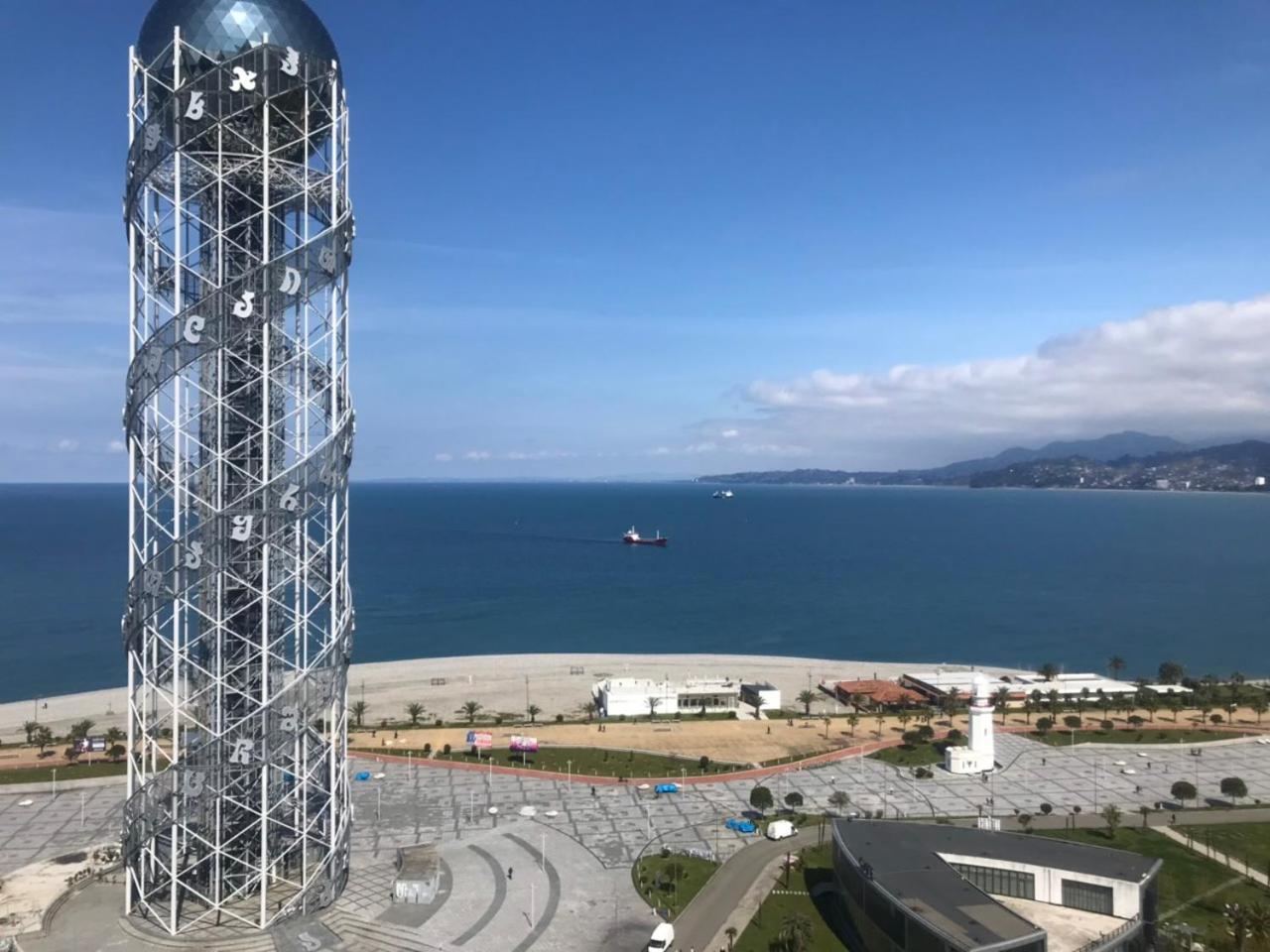 Premium apartment in Porta Batumi Tower Exterior foto